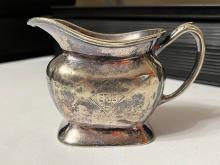 Erie Railroad Dining Car Silver Creamer