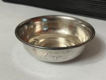 Erie Railroad Dining Car Silver Berry Bowl