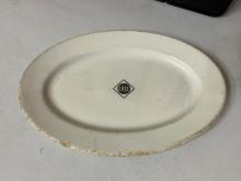 Erie Railroad Dining Car Serving Platter