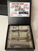 Micro-Trains N-Scale Toys for Tots / Operation Toy Train 3-Pack of TOYX Boxcars